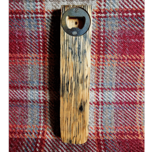Reclaimed Whisky Barrel Bottle Opener
