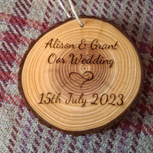 Personalised Wedding Decoration