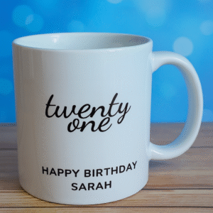 21st Birthday Personalised Mug