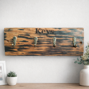 Barrel Stave Key Hanger