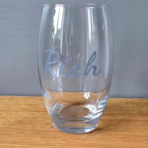 Large Name Glass